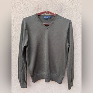 Polo by Ralph Lauren Men's V-Neck Sweater - Khaki